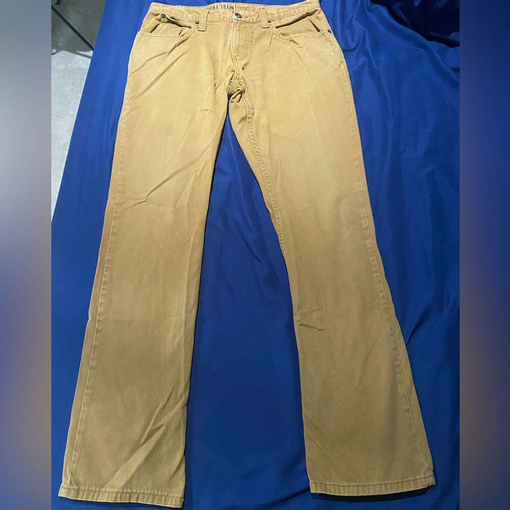 Freeworld Clothing Co Jeans Men's 30 Night Train Straight Leg Brown Pants